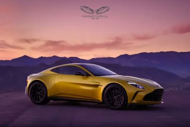 Rent a 2022 Aston Martin Vantage in Dubai — The hunter — raw and athletic.
