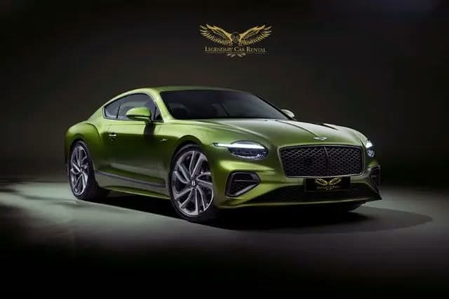 Rent a 2023 Bentley Continental GT in Dubai — The grand tourer benchmark.