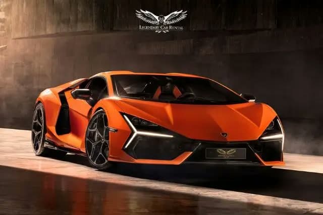 Rent a 2024 Lamborghini Revuelto in Dubai — The first V12 hybrid HPEV from Sant'Agata.