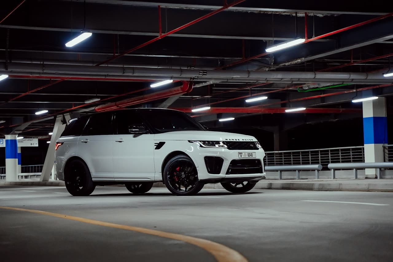 Rent a 2022 Range Rover SVR in Dubai — The supercharged super-SUV.