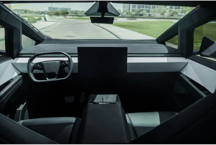 Rent Tesla CyberTruck Beast 2024 in Dubai Tesla CyberTruck Beast 2024 Rental Dubai